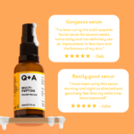 Q+A Peptide Facial Serum 30ml – Image 5