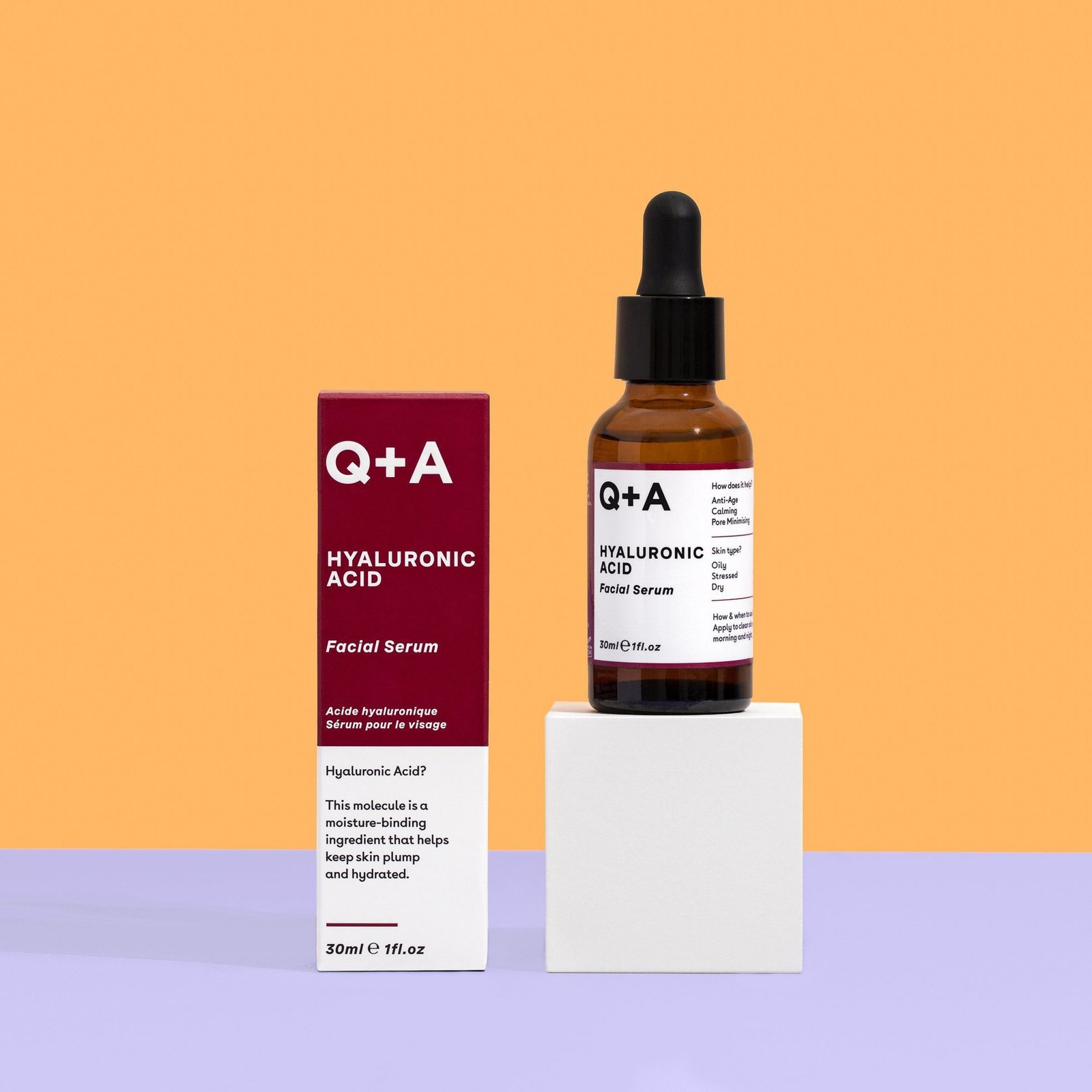 Q_AE-commerceSkincare-HyaluronicAcid_4100x.jpg Q+A Hyaluronic Acid Facial Serum – Image 1