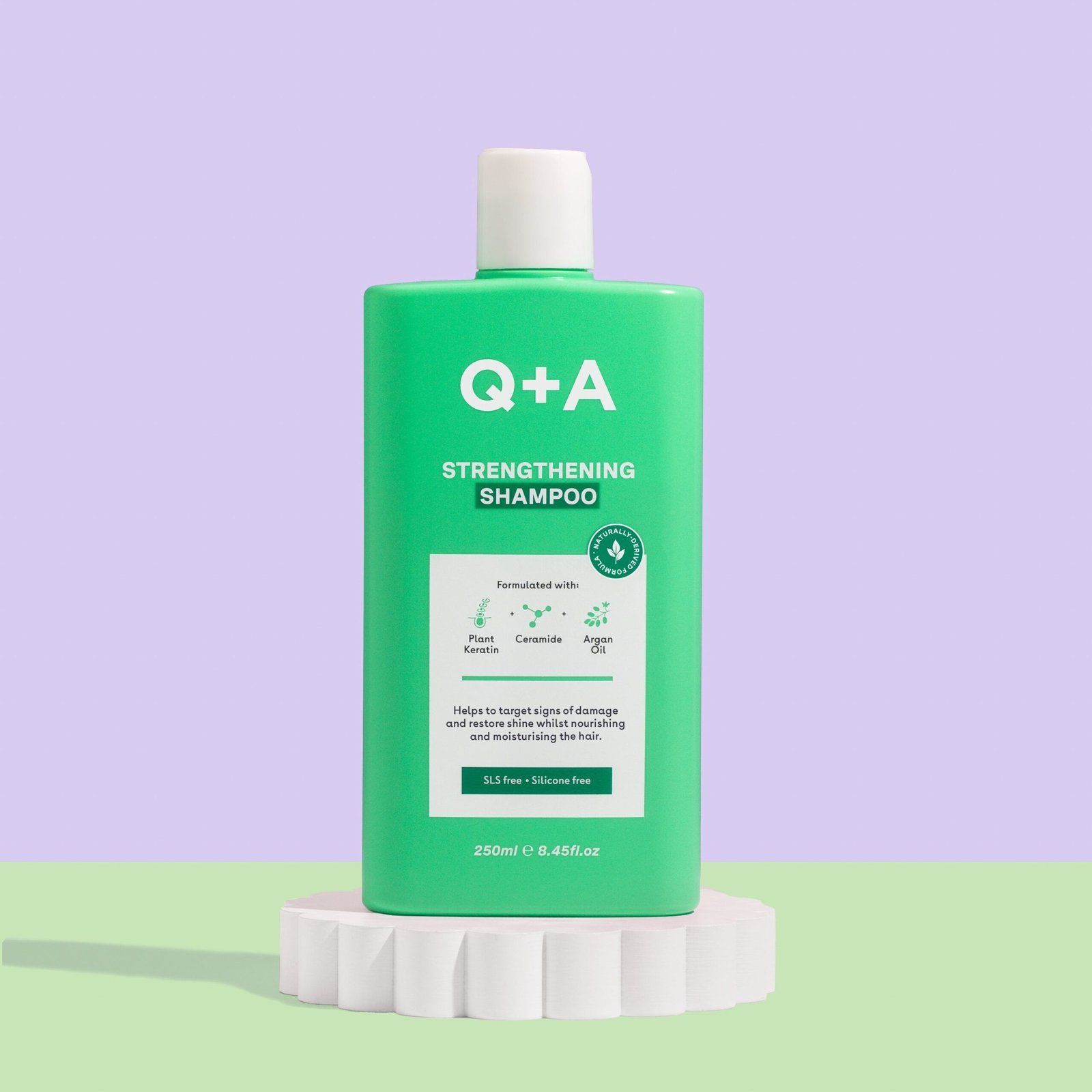 Q_AHaircareEcommerce-5-Updated_4100x-scaled-1.jpg Q+A - Strengthening Shampoo 250ml – Image 1