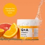Q+a Vitamin C Body Scrub 250ml – Image 2